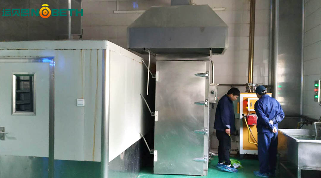 使用電蒸汽發生器加工調味品，精準控溫恒溫加熱升溫效率高