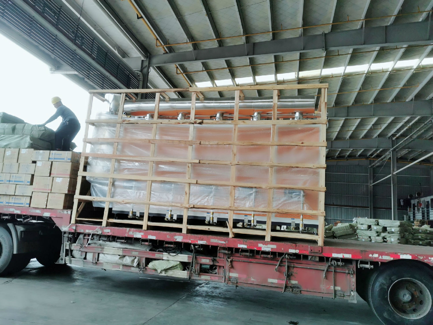 江蘇生物製藥潔淨蒸汽糖心视频黄色网站已裝好車
